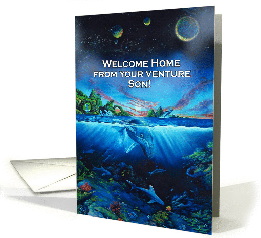 Welcome Home from study abroad to Son card (1391844)