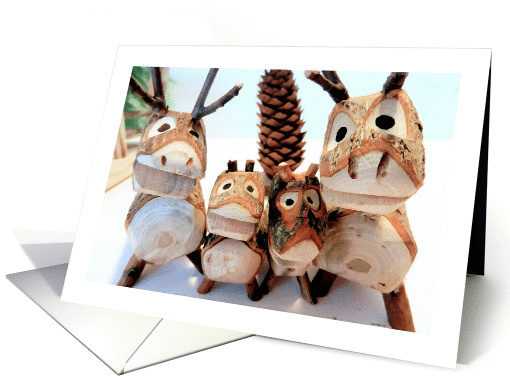 rustic deer Congratulations card (1078744)