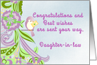 Congratulations Daughter-in-law card