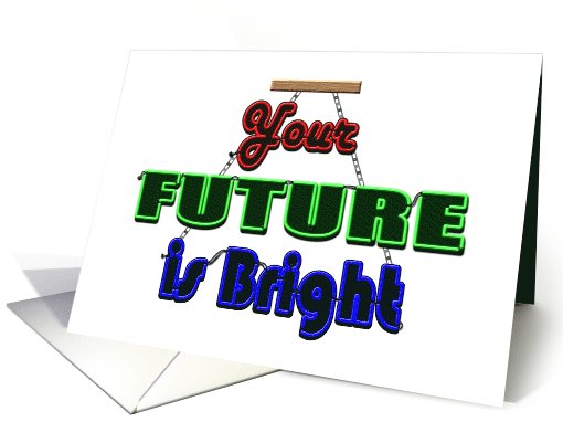 Your Future is Bright Certified Electrician card (1046431)