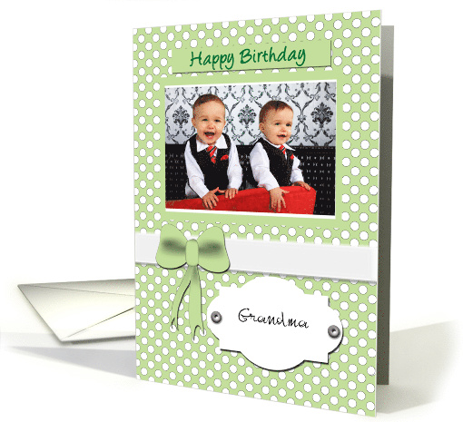 Happy Birthday Grandma Photo card (1095126)