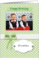 Happy Birthday Grandma Photo Card