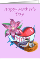 Mothers Day Mother Bird Card