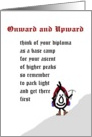 Onward and Upward card