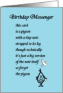 Birthday Messenger - The Birthday Card