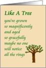 Like A Tree - The Birthday Card