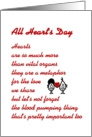 All Heart’s Day - a (funny) Valentine Poem card