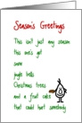 Season’s Greeting - a (bad) Christmas Poem card