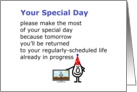 Your Special Day - a funny birthday poem card