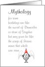 Mythology A Funny Happy Birthday Poem card