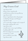 My Dream Dad A Funny Father’s Day Poem for Dad card
