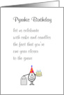 Pyrrhic Birthday A Funny Birthday Poem card