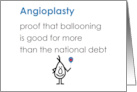 Angioplasty A Funny Get Well Soon Poem card