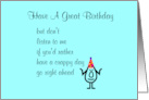 Have A Great Birthday A Funny Happy Birthday Poem card