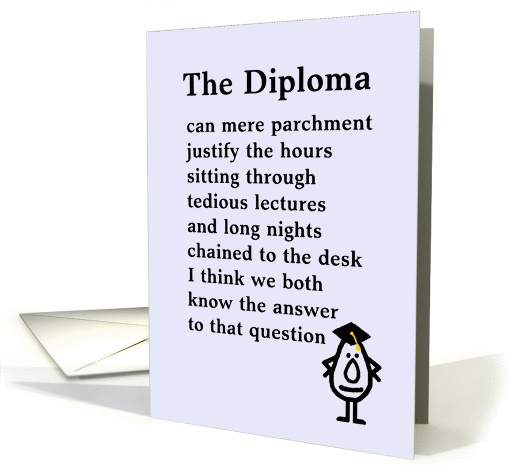 The Diploma card (1048121)