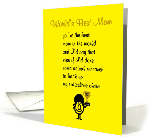 World's Best Mom card (1048675)