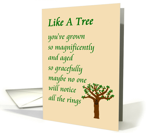 Like A Tree - The Birthday card (1141282)