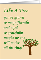 Like A Tree - The Birthday Card