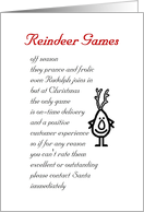 Reindeer Games - The Christmas Card