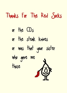 Thanks For The Red...