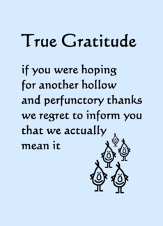 True Gratitude - a...