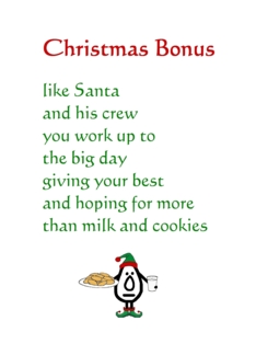 Christmas Bonus - a...