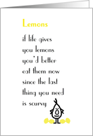 Lemons - a funny get...