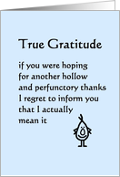 True Gratitude - A...