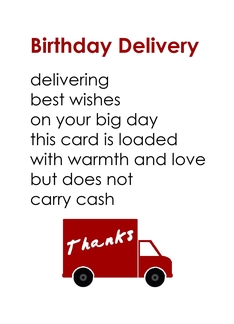 Birthday Delivery -...