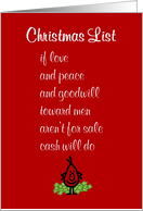 Christmas List - A...