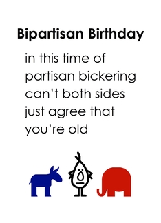 Bipartisan Birthday,...