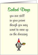 Salad Days A Funny...