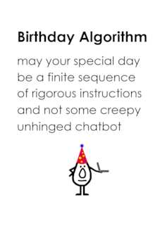 Birthday Algorithm A...