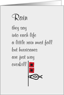 Rain A Funny...