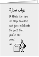 Your Age A Funny...