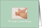 Baby Congratulations Life’s Greatest Blessings card