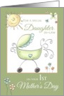 1st Mother’s Day - Special Daughter-in-Law - Baby Carriage card