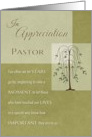 Pastor In Appreciation for your Ministry card