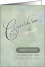 Congratulations Graduating Medical School Custom Name card
