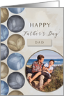 To Husband Happy Father’s Day Circles and Photo card
