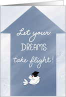 Graduation Congratulations Let Your Dreams Take Flight card