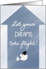 Graduation Congratulations Let Your Dreams Take Flight card