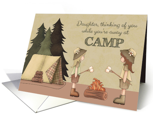 Daughter Summer Camp Thinking of You, Girl Campers,... (1104028)