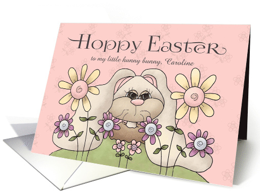 Hoppy Easter Bunny - customize for anyone card (1248198)