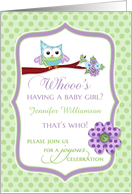 Baby Shower - Owl,...