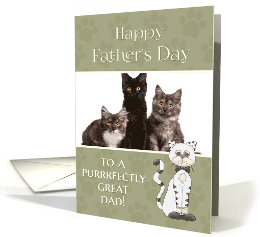From Cat on Father's Day custom photo card (1287550)