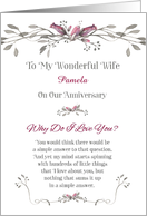 Anniversary to Wife...