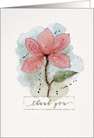 Thank You Watercolor...