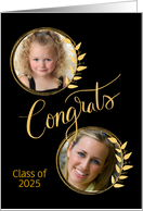 Graduation Congratulations Class of 2024 Custom Photo Party Invite card