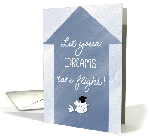 Graduation Congratulations Let Your Dreams Take Flight card (1911172)